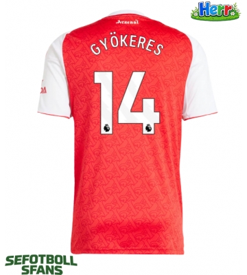 Arsenal Viktor Gyokeres #14 Hemmatröja 2025-26 Kortärmad